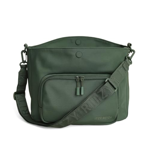 Itzy Ritzy Belong Cargo Caddy Stroller Organizer & Crossbody Bag (Green) - color: Hunter Green