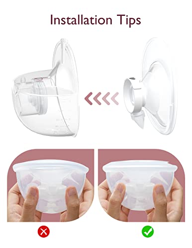 Momcozy M5 Original Replacement Accessories, Full Set Collector Cup 1 PC - size: M5-Overall