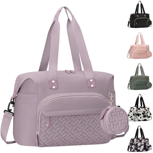 Tenot Diaper Bag Tote, Baby Bags with Pacifier Case Purper - color: Purper, size: Medium