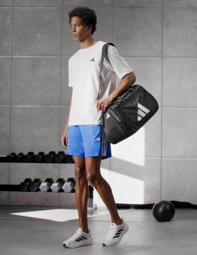 adidas Power Gym Bag – Lightweight Small Duffel, Ray Blue/White, OSFA - color: Ray Blue/White