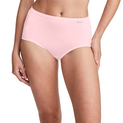 Jockey Women's Underwear Supersoft Brief - 3 Pack - color: Pink Frost, size: 5