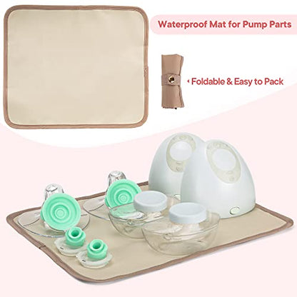 Fasrom Wearable Breast Pump Bag, Portable Pump Carrying Case for Moms - color: Black