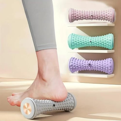 Foot Massager Roller for Plantar Fasciitis Relief, Manual Deep Tissue Massage, Pink