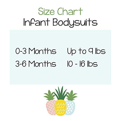 Twin Pregnancy Announcement Infant Bodysuit Set for Grandparent Photo Props 0-3 Months