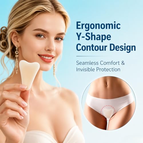 5-Pack Camel Concealer Toe for Women – Anti Camel Toe Underwear Insert, Reusable Silicone Cover Pad for Swimsuit, Yoga & Leggings, No-Bump Invisible Blocker