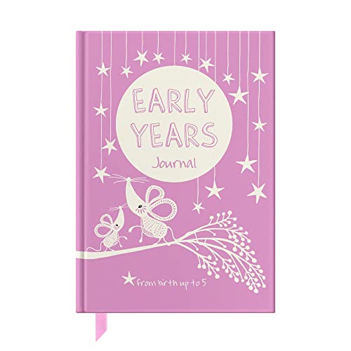 Early Years: A Guided Keepsake Journal | First Five Years Memory Book | Pink