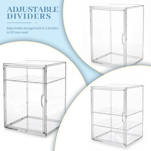 Baby Bottle Organizer, 3 Tier Bottle Storage Organizer Baby - color: 3 Tier