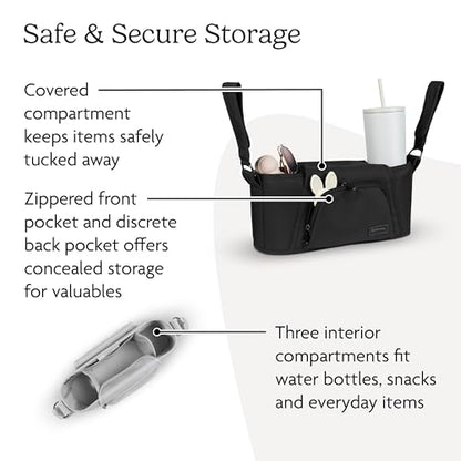 UPPAbaby Carry-All Parent Organizer - Universal Fit - Charcoal - color: Charcoal