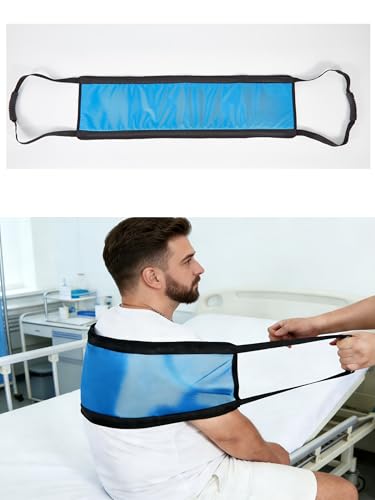 Transfer Sling with Padded Gait Belt for Elderly - Stand-Up for 500LBS - size: 10*15in