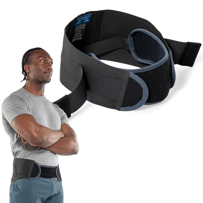 OPTP Men’s Pelvic Support Belt by Diane Lee – SI Joint Belt, Extra-Large - size: Extra-Large (Pant Size 39-41)