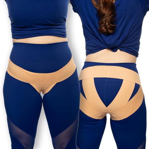 Pelvic Support Belt for Women - Pregnancy & Postpartum Uterus Girdle, SPD, Prolapse, Vulvar Varicosities Support Band - Low Waist, Beach Sand, Large fits waist 30" up to 36" - color: Beach Sand, size: Large (30" - 36")