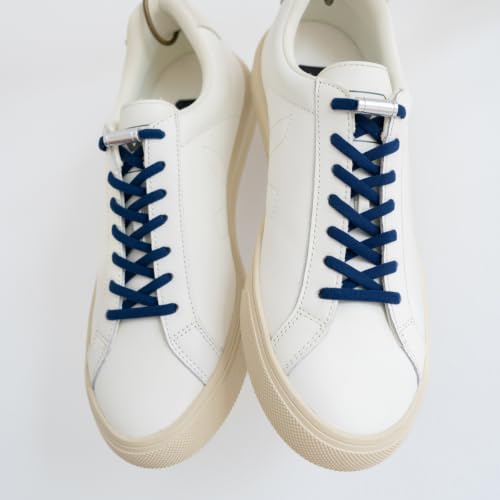 Elastic No Tie Shoe Laces For Adults,Kids,Elderly,One Size Fits All - color: 1blue
