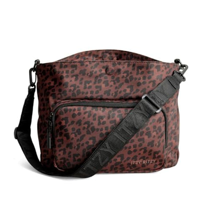 Itzy Ritzy Belong Cargo Caddy Stroller Organizer & Crossbody Bag (Leopard) - color: Leopard