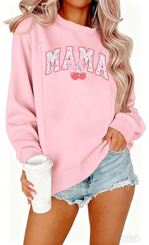 UNIQUEONE Nursing Sweatshirt Women Hidden Zip Breastfeeding Shirts - color: Pink, size: Small