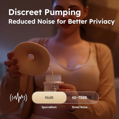 Heated Wearable Breast Pump W2, Hands-Free, 2-Pack, 24mm
