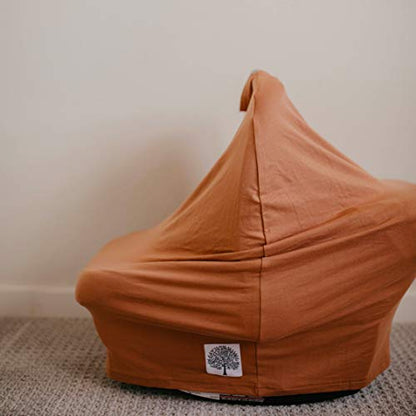 Parker Baby Co. Multi-Use Cover - Carseat Cover, Nursing Cover - Copper - color: Copper