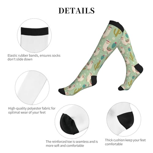 Compression Sock Graduated Knee High Sock for Women Men - color: 23