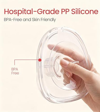 NCVI Wearable Breast Pump, Discreet & Wireless for Mom Working or Outsides - color: Upgrade-green.