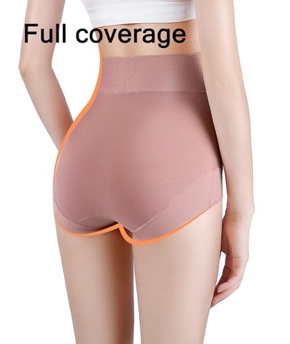 Postpartum C Section Compression Cotton Underwear Briefs Pack of 3 - color: Rose(3p), size: 5