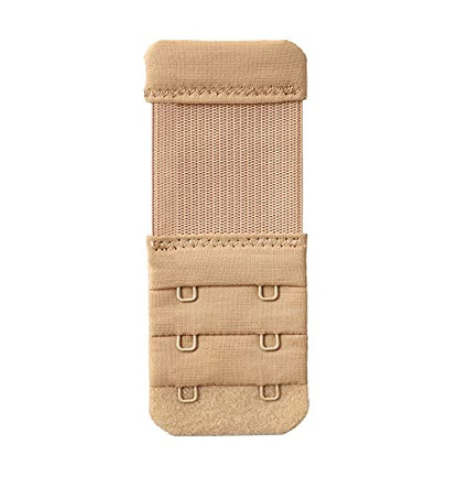 Women's Bra Extenders 4 Hook / 3 Hook / 5 Hook / 2 Hook Soft Comfortable Stretchy Bra Extension Strap - color: 3 Color, 2 Hook 3/4" Spacing