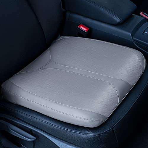 Car Memory Foam Heightening Seat Cushion for Short People Driving. - color: Gray