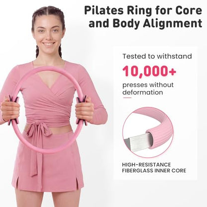 Pilates Kit, Complete Home Pilates Equipment Set with Bar Kit
