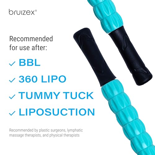 Bruizex Lipo Roller Lymphatic Drainage Massager, Massage Tool for Stomach - size: Medical Plastic Massager