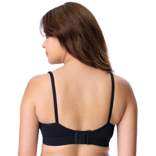 Motherhood Maternity Womens Seamless Wrap Triangle Nursing Bra - color: Black, size: XX-Large