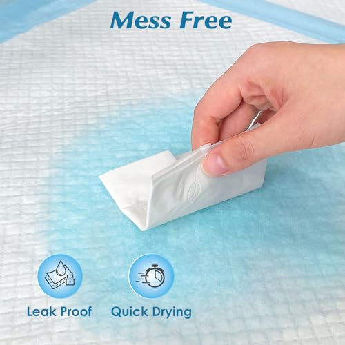 50 Count 36” x 36” Super Absorbency Disposable Underpads - size: 50 Count 36" x 36"