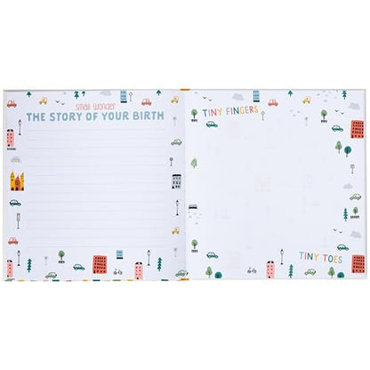 C.R. Gibson Baby Keepsake Memory Book, 9.5" x 10", Always on the Go - style: Always on the Go