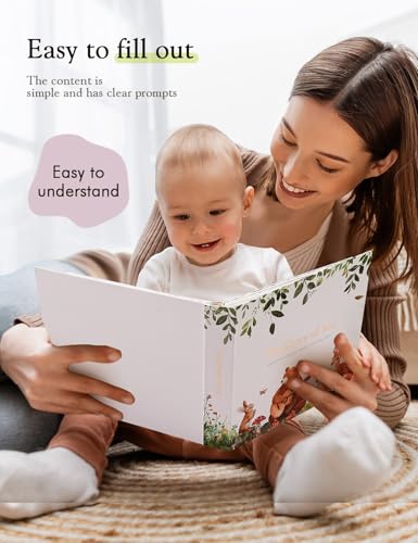 Baby Book Keepsake for Baby Gift,Baby Memory Book Scrapbook - color: bear