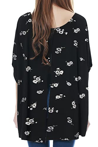 Smallshow Women's Nursing Top Maternity Poncho for Breastfeeding - color: Svp121