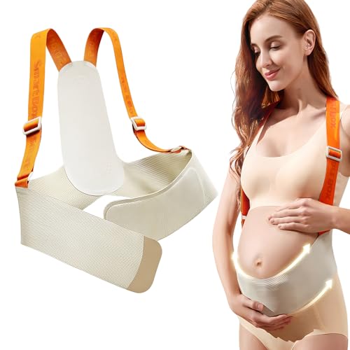 Belly Bands for Pregnant Women - Breathable Pregnancy Belly Support Belt with Adjustable Straps, Back Support, Pregnancy Waist Support Belt (Small)