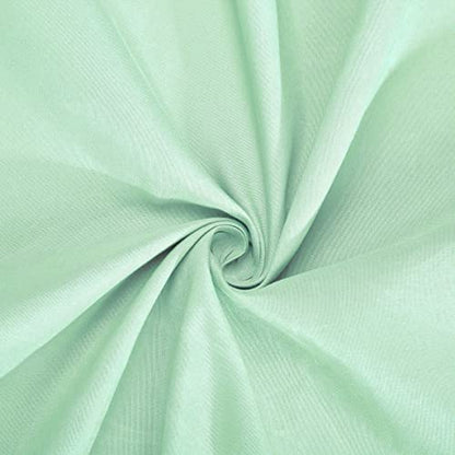 EVOLIVE Body Pillow Cover 21"x54", Microfiber, Hidden Zipper (Mint) - color: Mint