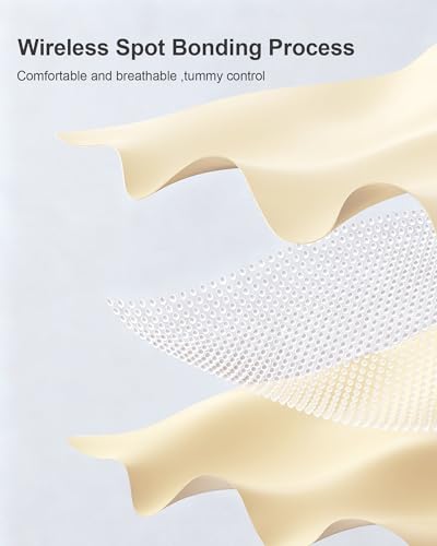 Women's Tummy Control Shapewear Underwear, High Waisted Body Shaper - color: Beige, size: Medium