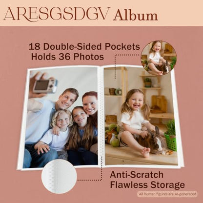 Baby's My First Photo Album 4x6 18 Pockets - color: kids 01