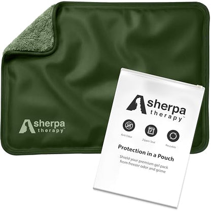 Flexible Hot and Cold Gel Pack, Large 11.5" x 14.5" - size: Large, style: Green