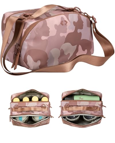 Breast Pump Bag with Cooler - Wearable & Portable Pump Carrying Case - Fits Willow Go, Elvie Stride & Momcozy - Insulated for Breast Milk - Waterproof Interior - Travel & Work Breastfeeding Bag