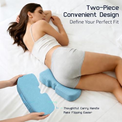 GAB Medical Bed Sore Cushions for Butt, Donut Pillow for Tailbone Pain - color: Blue