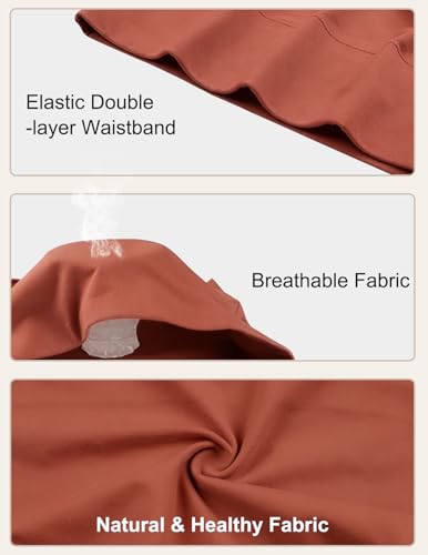 High Waisted Cotton Underwear for Women Full Coverage Panties - color: Mix1(pack-5), size: Large