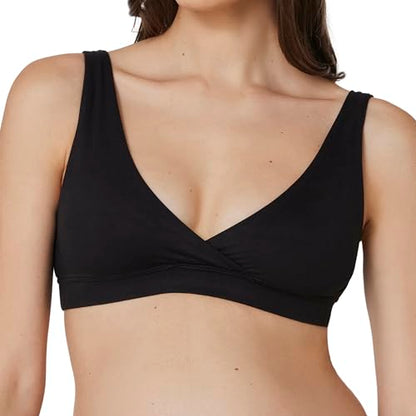 BUMPSUIT The Reversible Comfy Bra - Comfort and Versatility Combined for Maternity Bra & Nursing Bras for Breastfeeding - size: Medium