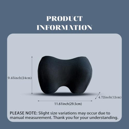 SPRFUFLY Make Relaxing Car Headrest Pillow, Car Neck Pillow for Driving - color: Black