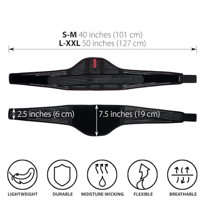 ORTONYX Maternity Support Belt for Women, Back and Abdoment Support Brace - size: S/M