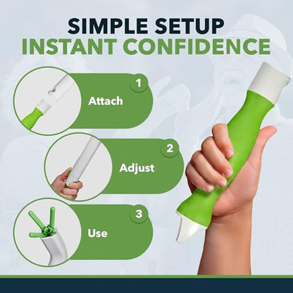 FreedomWand Handle, Contoured Grip, Hanging Loop, Toilet Tool - size: Handle Replacement