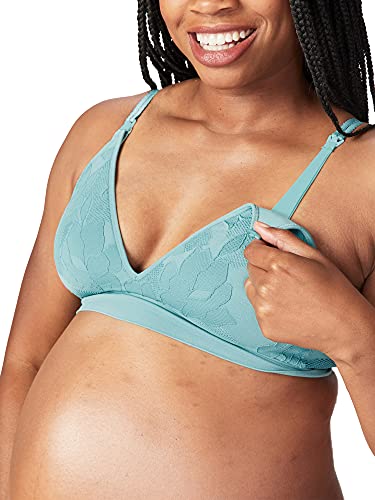 Cake Maternity Freckles Recycled Wire Free Nursing Bra for Breastfeeding, Wireless Maternity Bra (for B-H Cups) - size: (Small) 32B/E
