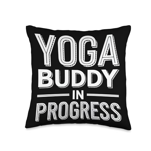 Prenatal Yoga Namaste Meditation Maternity Workout Pregnancy Throw Pillow