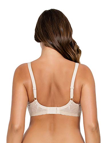 PARFAIT Leila Women's Full Figure Underwire Maternity Seamless Cup Nursing Bra Style NB502 - color: Bare, size: 32DD