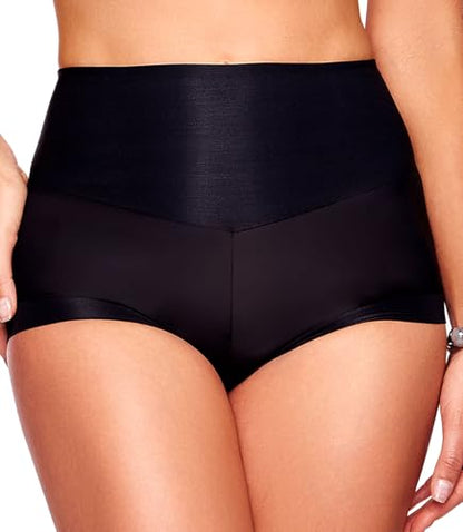 Ilusion Womens Light Tummy Control Brief 7176 - color: Black, size: Medium