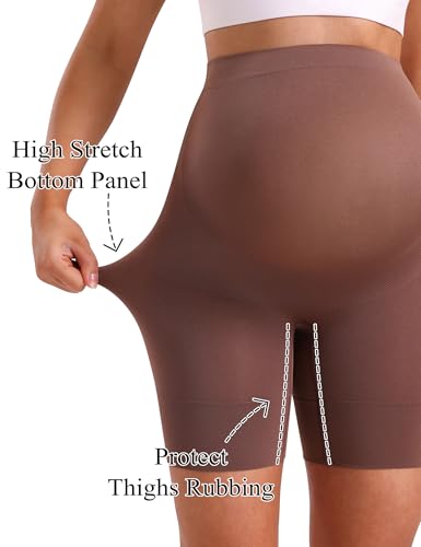 KIM S "Baby Shower Essential Maternity Shapewear, Belly Support Underwear - color: H. Jasper, size: Medium
