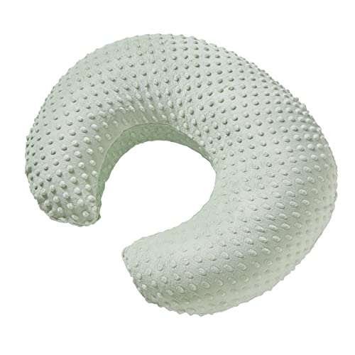 Nursing Pillow and Body Positioner with Premium Slipcover - color: Bay Green